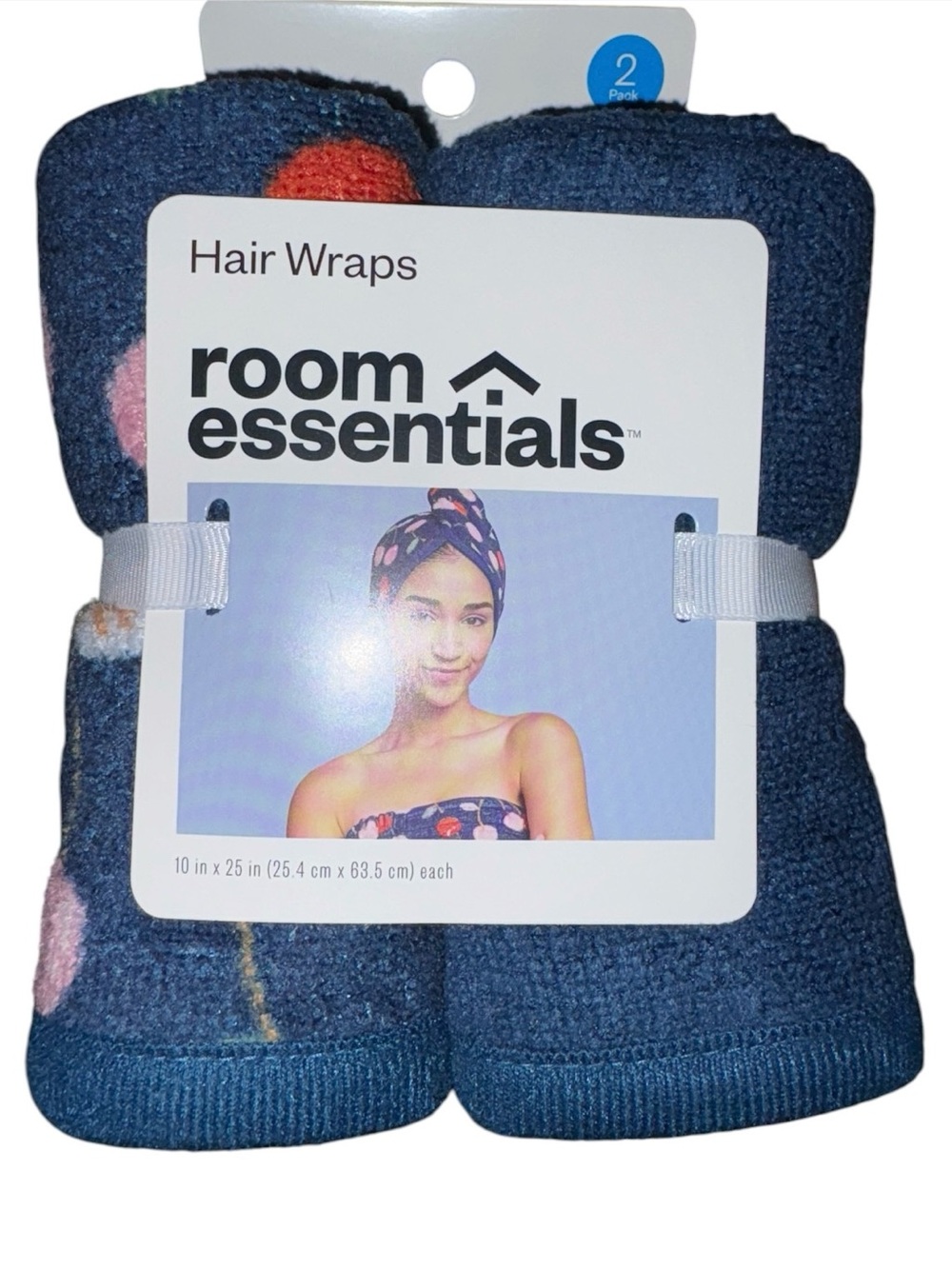 Room Essentials Hair Wraps. Set of 2